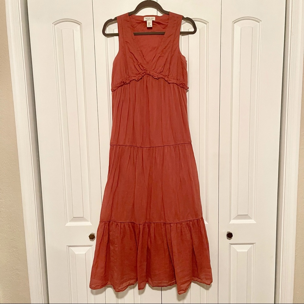 Rachel Zoe Tiered Little House Maxi Dress